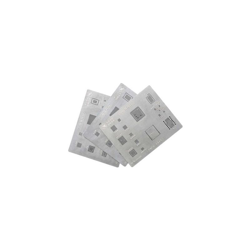 Plaque Rebillage IC iPhone 11 Kaisi (3D Reballing Stencil A13)