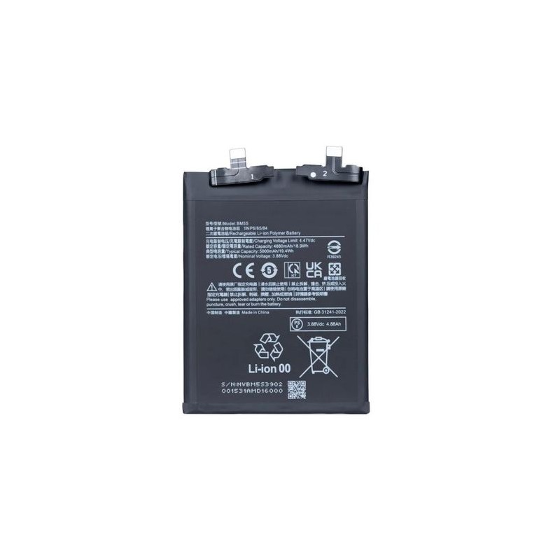Batterie BM5S Compatible Pour Xiaomi 13T Pro 5G