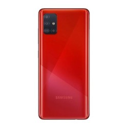 Vitre / Cache Batterie / Arri&egrave;re Samsung Galaxy A51 ROUGE