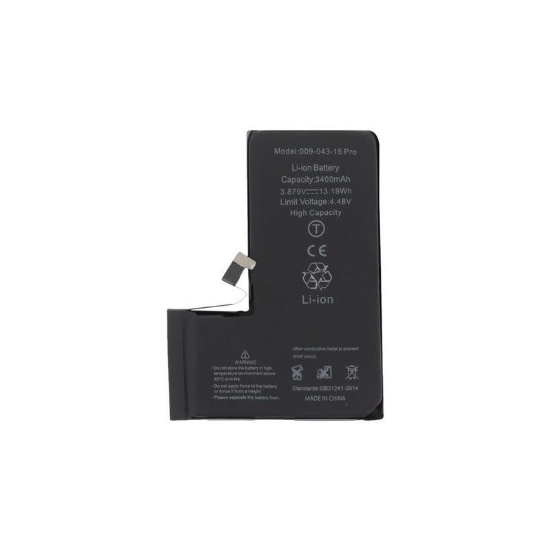 Batterie Haute Capacit&eacute; (Ti) Li-ion 3400 mAh iPhone 15 Pro