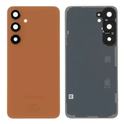 Vitre Arri&egrave;re / Cache Batterie Samsung S25 Plus Corail