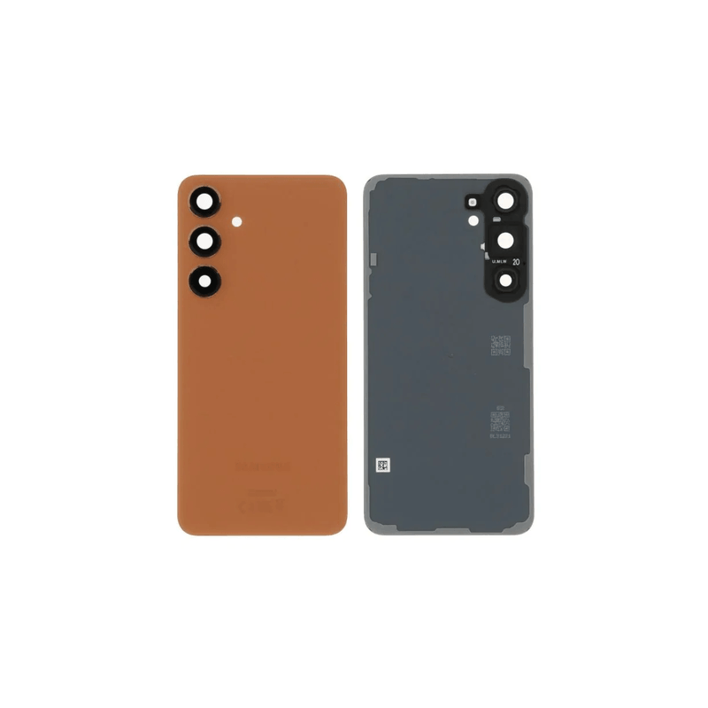 Vitre Arri&egrave;re / Cache Batterie Samsung S25 Plus Corail