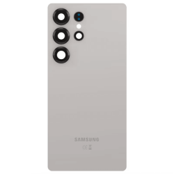 Vitre Arri&egrave;re / Cache Batterie Samsung S25 Ultra BLANC