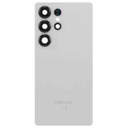 Vitre Arri&egrave;re / Cache Batterie Samsung S25 Ultra Gris