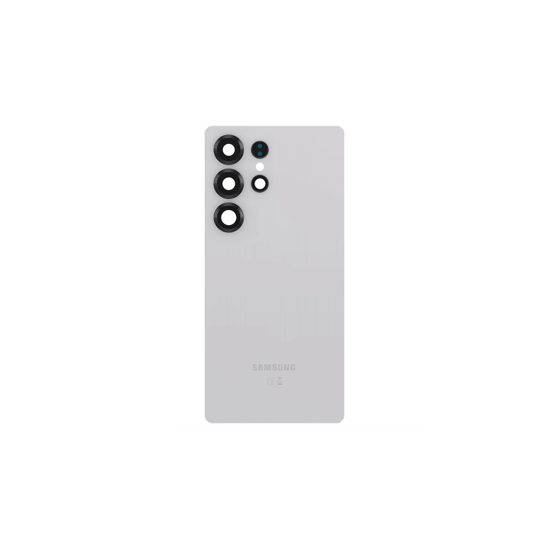 Vitre Arri&egrave;re / Cache Batterie Samsung S25 Ultra Gris