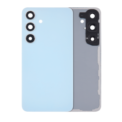 Vitre Arri&egrave;re / Cache Batterie Samsung S24 BLEU