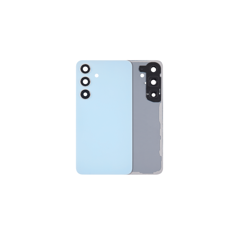 Vitre Arri&egrave;re / Cache Batterie Samsung S24 BLEU