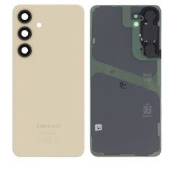 Vitre Arri&egrave;re / Cache Batterie Samsung S24 CREME