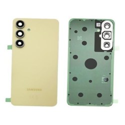 Vitre Arri&egrave;re / Cache Batterie Samsung S24 FE JAUNE