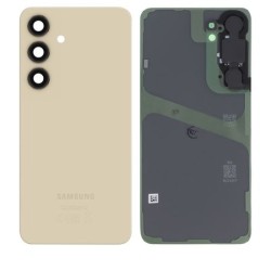 Vitre Arri&egrave;re / Cache Batterie Samsung S24 Plus CREME