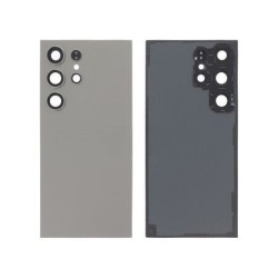 Vitre Arri&egrave;re / Cache Batterie Samsung S24 Ultra Gris