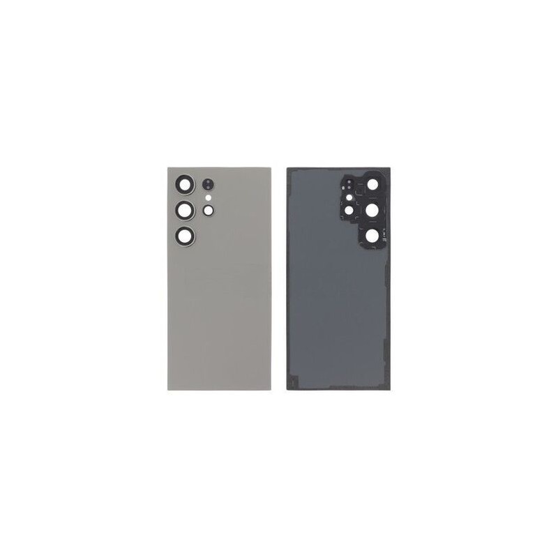 Vitre Arri&egrave;re / Cache Batterie Samsung S24 Ultra Gris