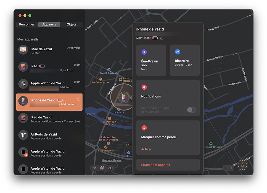 Astuces - Perte ou vol ? D&eacute;couvrez comment localiser votre iPhone !